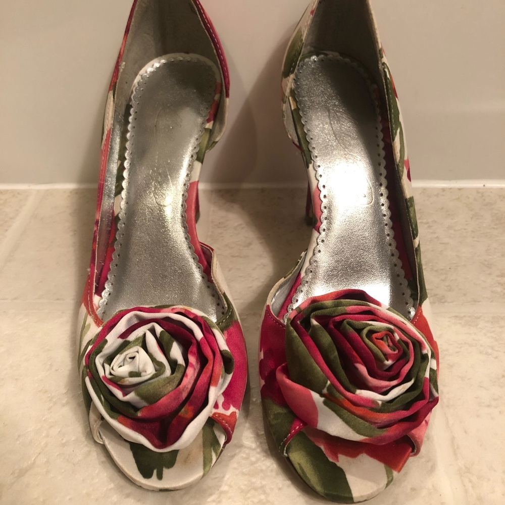 Floral Heels